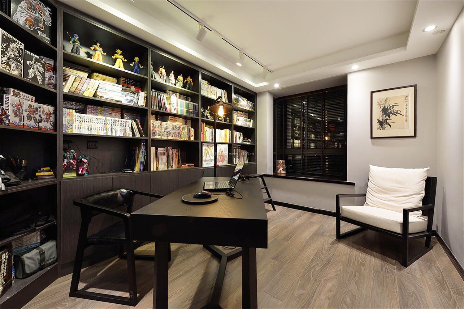 别墅书房装修图片