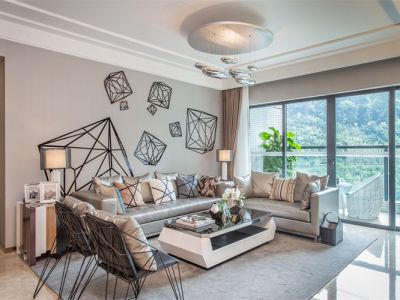 红星国际-114㎡-现代风效果图