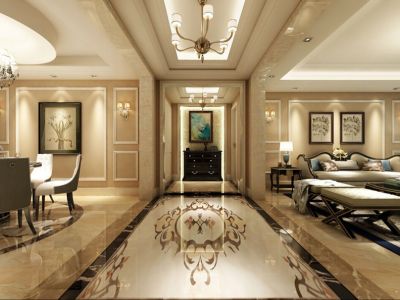 国宾一号-195㎡-欧式风效果图