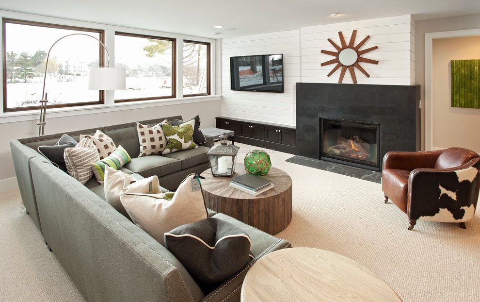 小型别墅客厅装修效果图