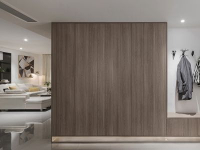 140平米混搭三室两厅，实现餐厨一体