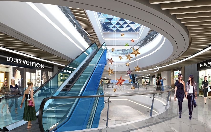 商场电梯装修设计效果图片