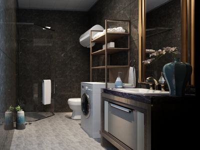 清河半岛-240㎡-现代风效果图