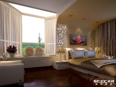 保利玫瑰湾-140㎡-现代风效果图