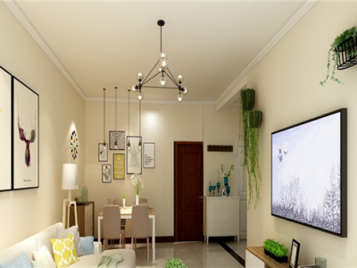 罗马景福城-90㎡-现代风效果图