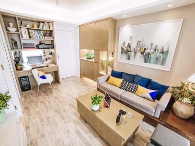 天意华苑-61㎡-现代风效果图