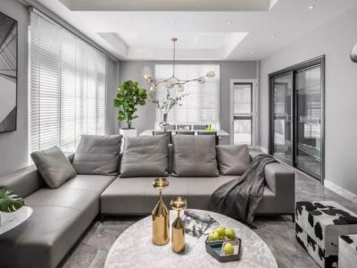 德俊-270㎡-现代风效果图