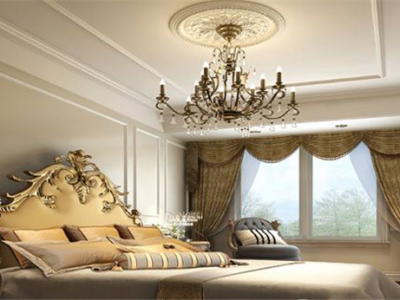  国兴城-136㎡-欧式风效果图