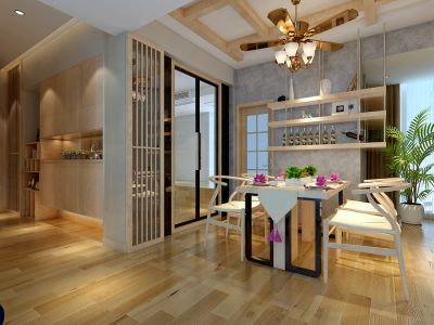 红谷凯旋-120㎡-欧式风效果图