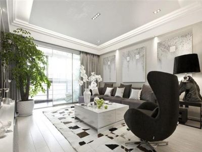 文信大厦-84㎡-现代风效果图