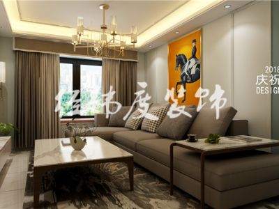 凉都太阳城-90㎡-欧式风效果图