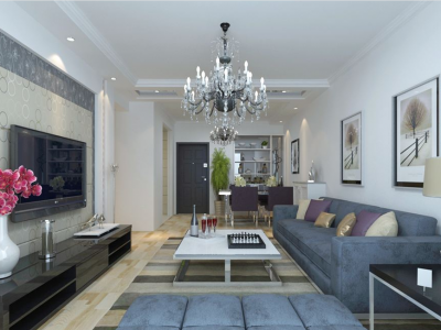 富祥家园简约欧式风格装修效果