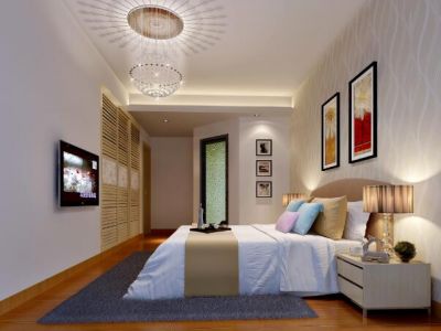 星星凯旋国际-120㎡-现代风效果图