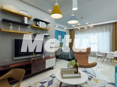  君晟大厦公寓-50㎡-现代风效果图