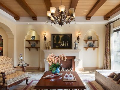 蓝光公园悦府-135㎡-美式风效果图