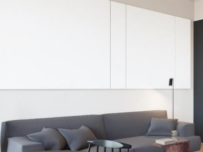 55平米小户型公寓-55㎡-混搭风效果图