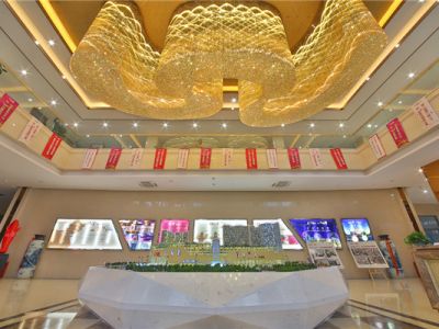 兴隆大家庭售楼处　-700㎡-奢华风效果图