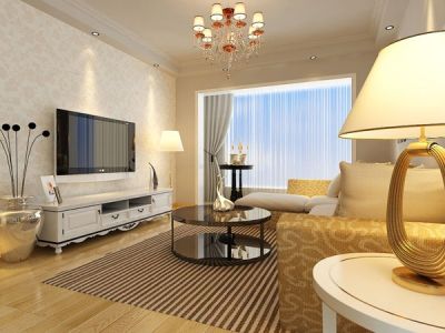 南天花园_109平方_简欧风格