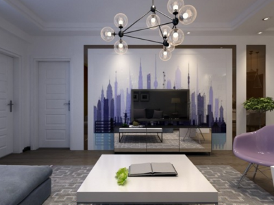 册欣商城_100平方_现代风格