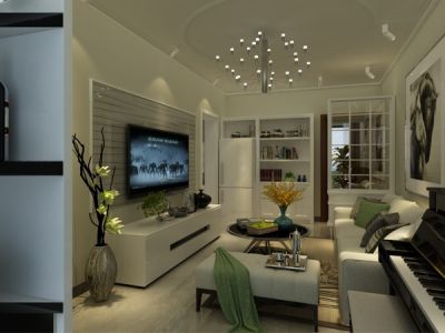 金州国际_89平方米_现代风格