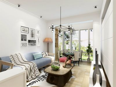 盛丰华府_65平方米_现代风格