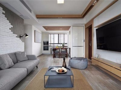 香槟花园-120平现代简约风格