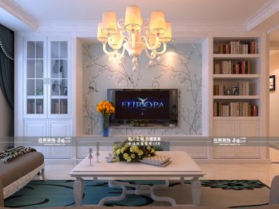 中海城-130㎡-欧式风效果图
