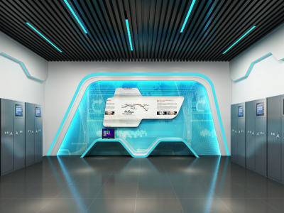 泰科力合厂房-2900㎡-现代风效果图