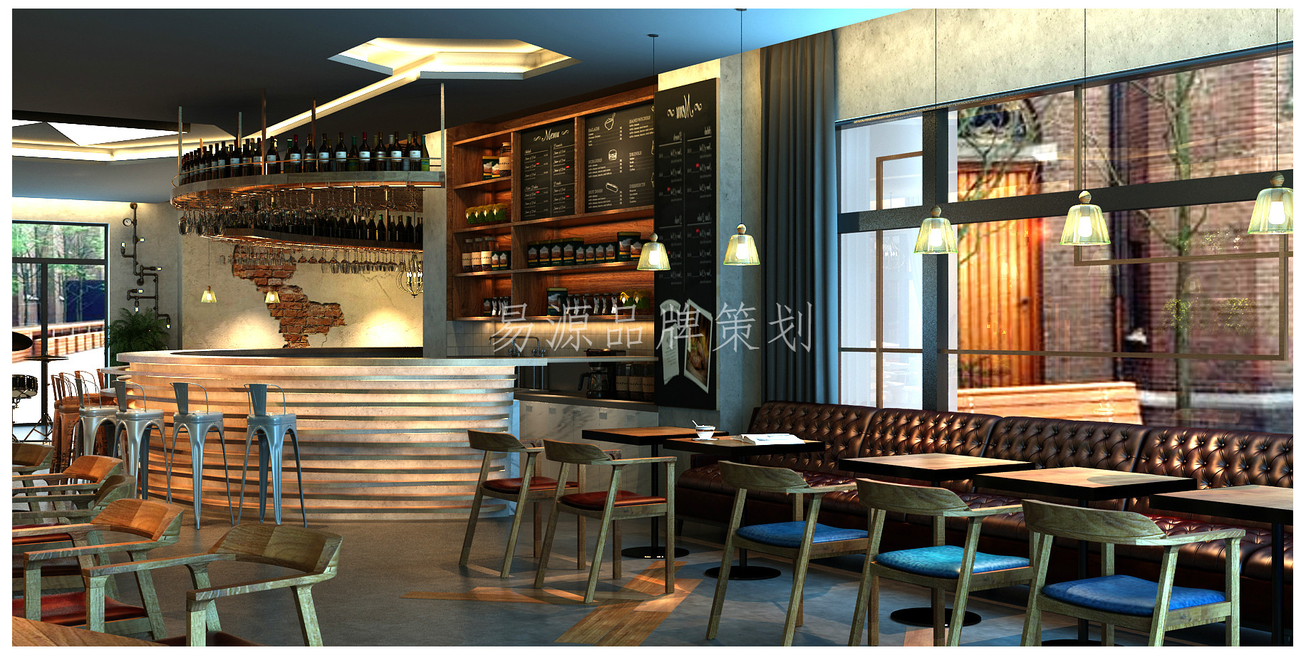 茶饮店设计图片