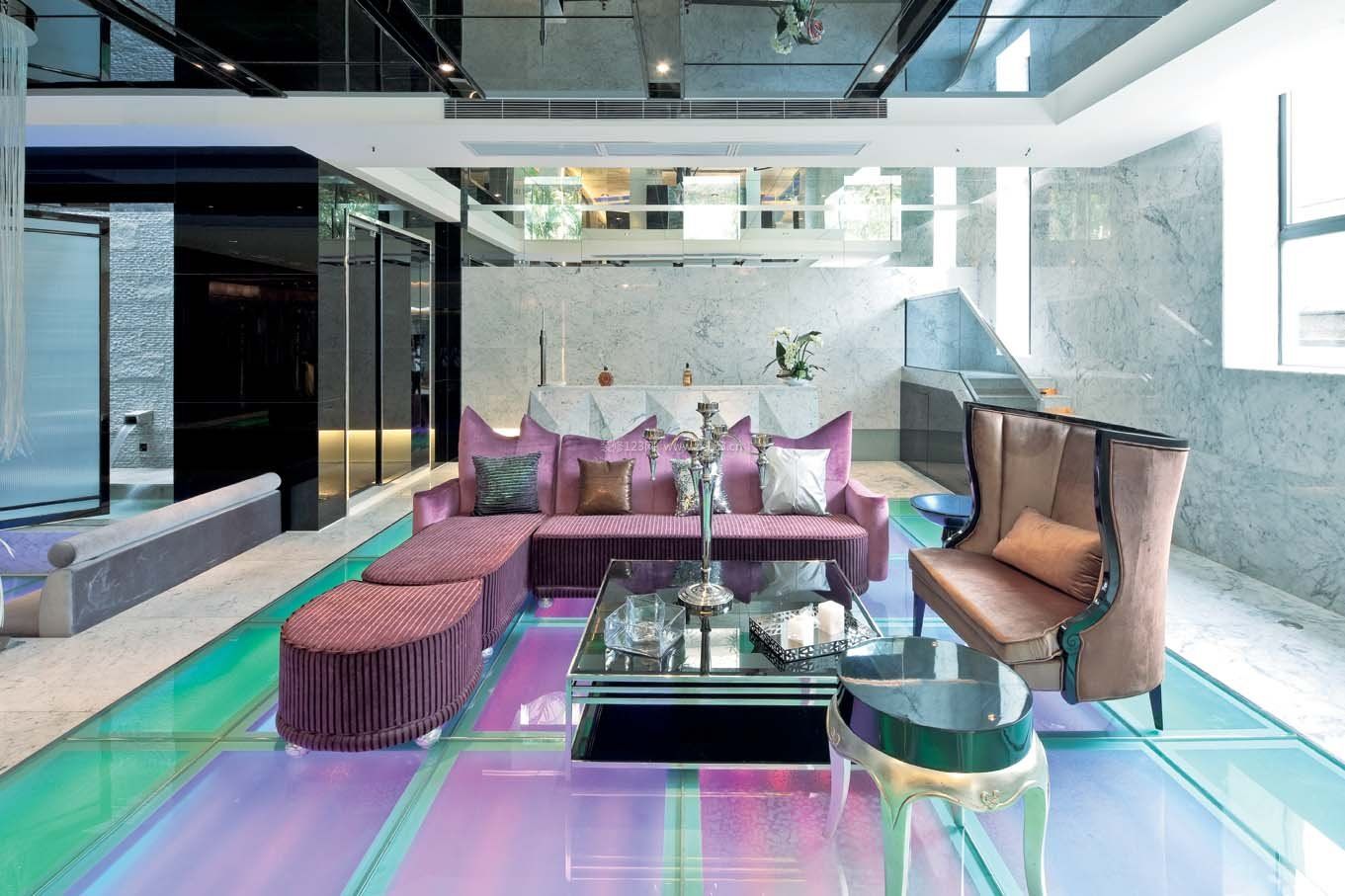 客厅沙发颜色搭配图片