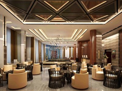 中新尚城售楼中心-110㎡-现代风效果图