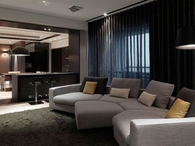 绿地新都会-170㎡-绚丽风效果图