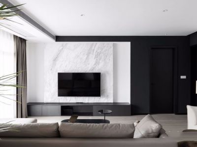 华强城-120㎡-现代风效果图