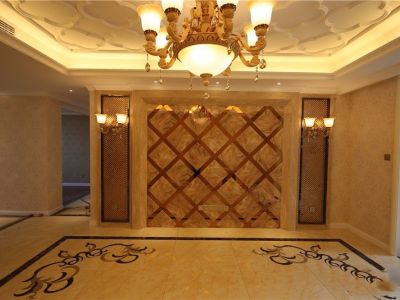 优山美地名邸-140㎡-混搭风效果图