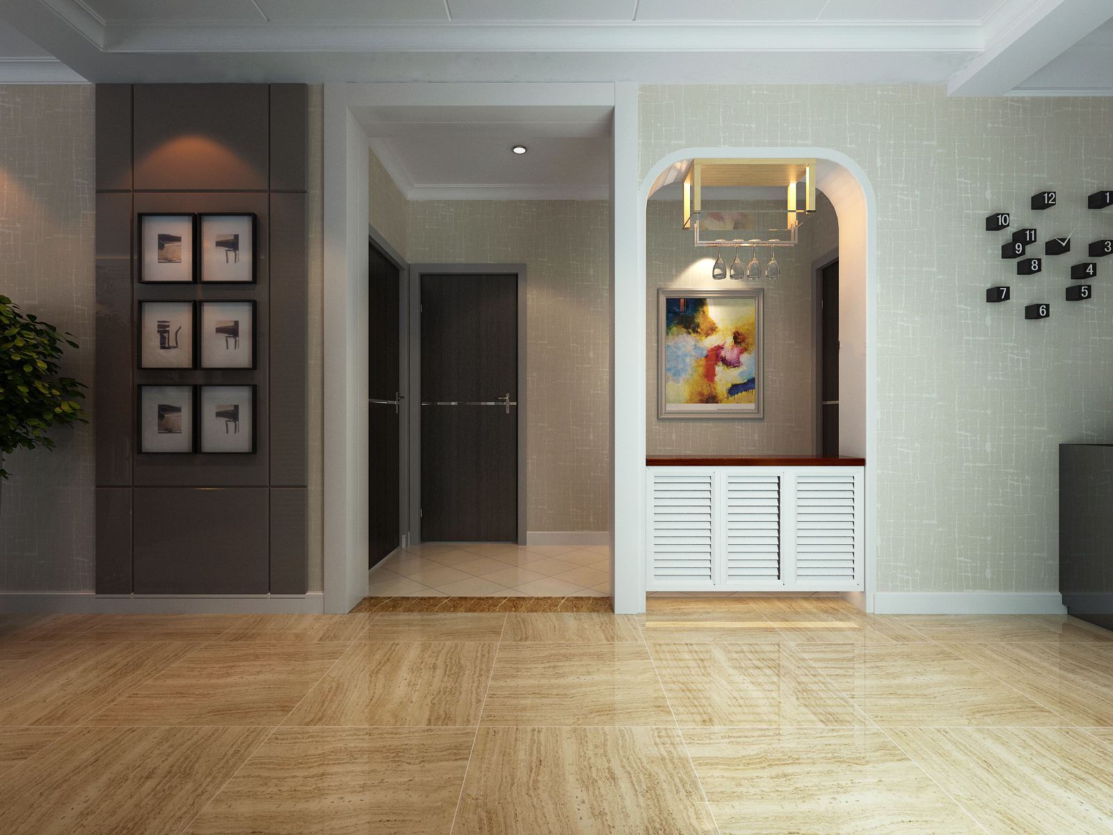 【邦克装饰】家庭过道装修技巧