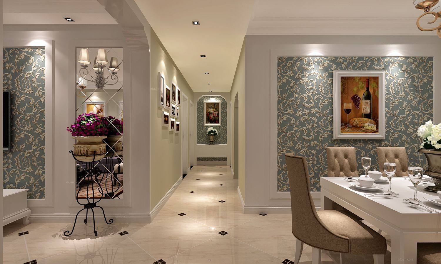 【邦克装饰】家庭过道装修技巧