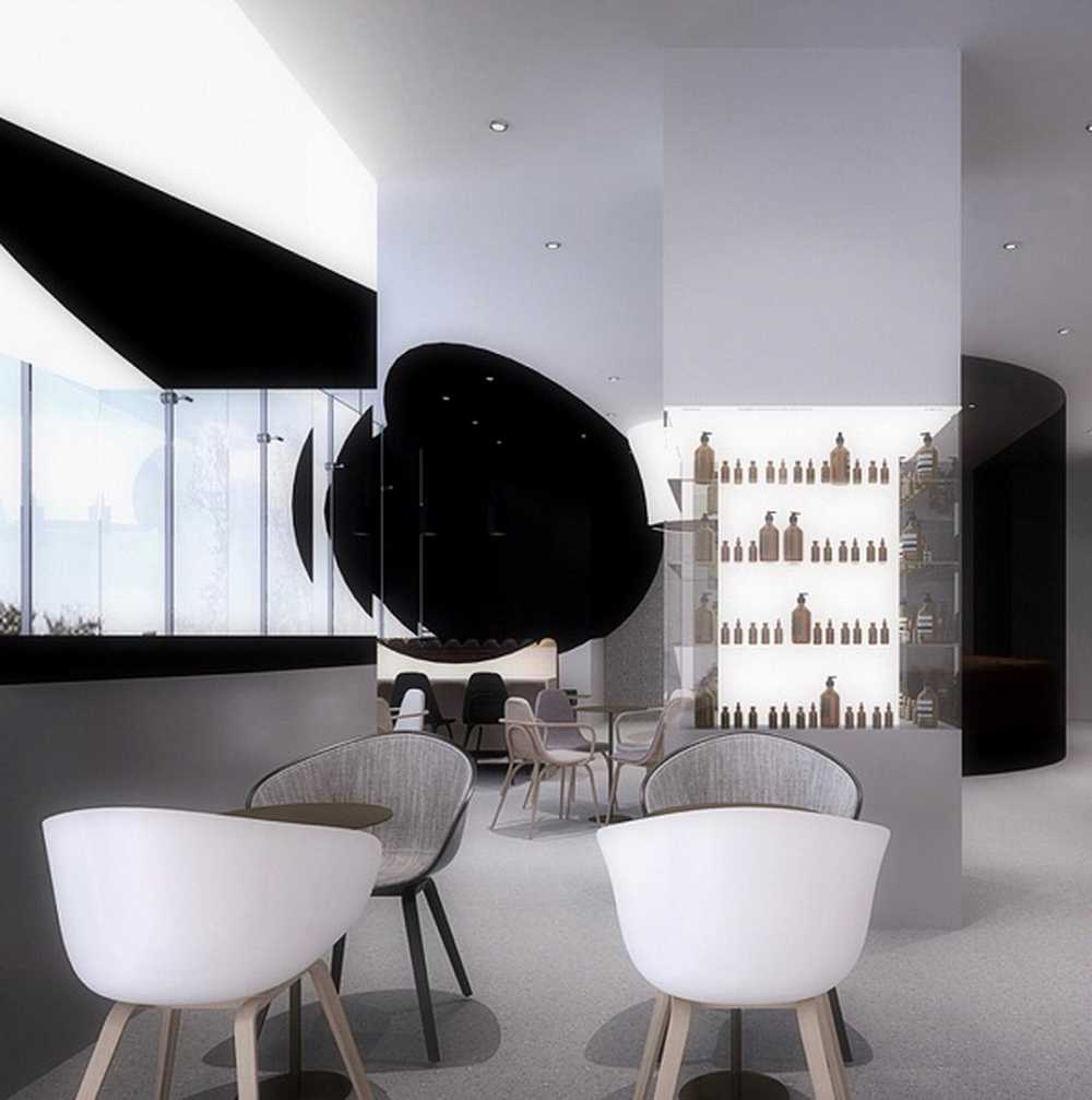 美甲店装修效果图 美甲店装修效果图