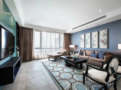 恒弘城-190㎡-中式风效果图