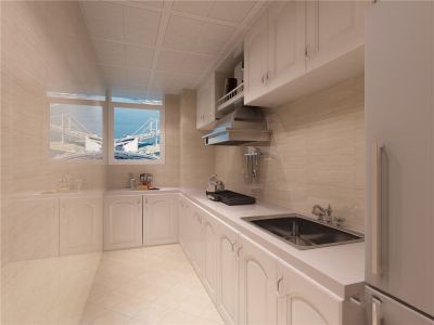 黄金水岸-98㎡-现代风效果图