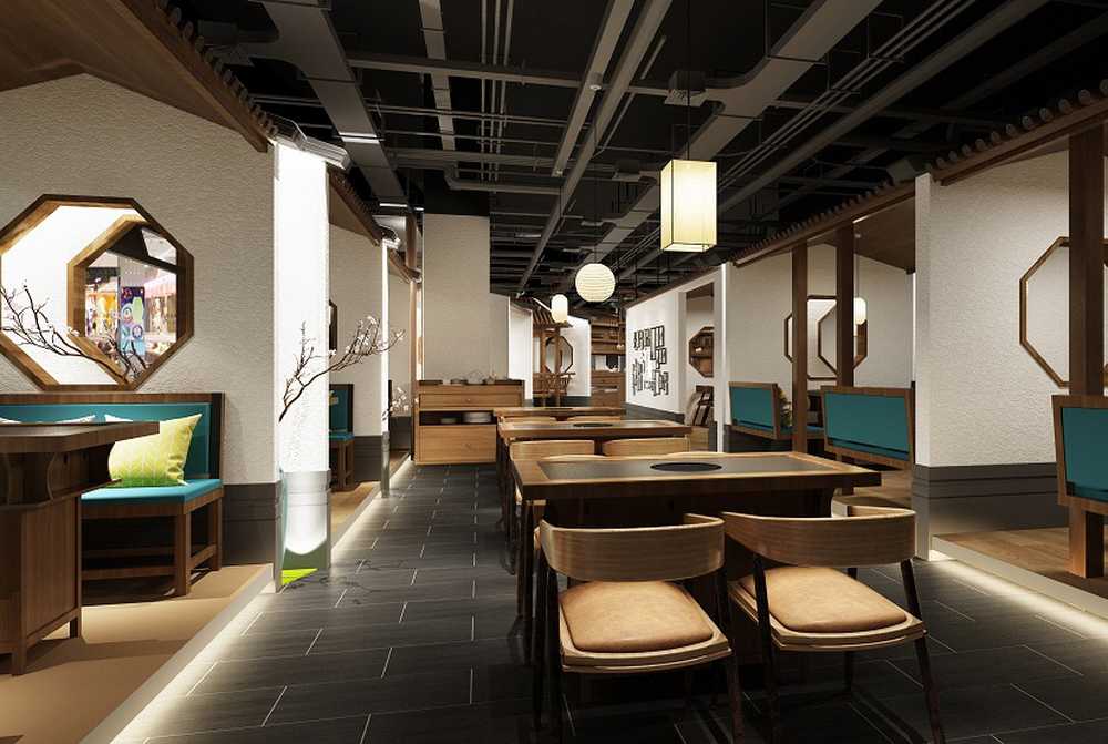 串串店装修设计图片