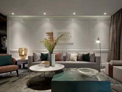 梧桐香郡-126㎡-现代风效果图