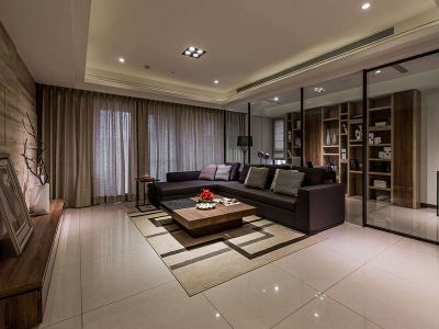 荣盛华府-220㎡-现代风效果图