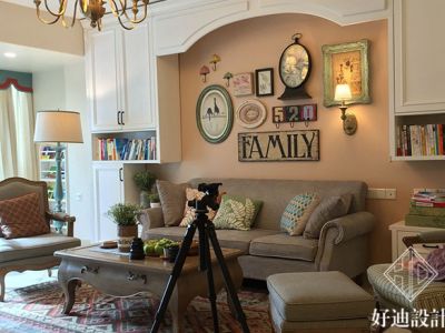 大名城-180㎡-法式风效果图