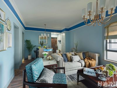 星河国际-120㎡-欧式风效果图