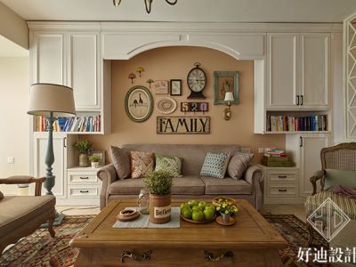 大名城-180㎡-法式风效果图