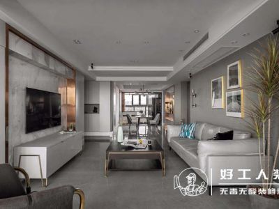 九洲新世界-166㎡-现代风效果图