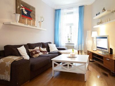 绿地香颂花园-57㎡-现代风效果图