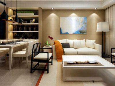 玉兰广场-158㎡-现代风效果图