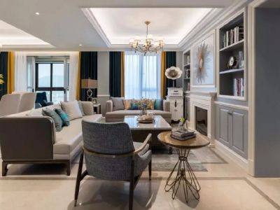 四季花都-185㎡-欧式风效果图