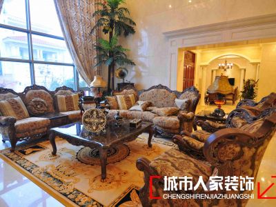 蝶舞庄-167㎡-欧式风效果图